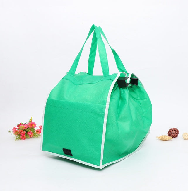 Eco-Friendly Foldable Reusable Shop Handbag Crimson Medea
