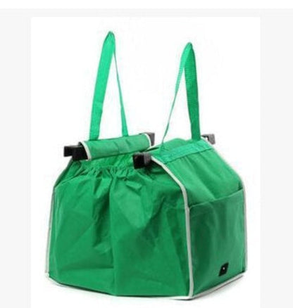 Eco-Friendly Foldable Reusable Shop Handbag Crimson Medea