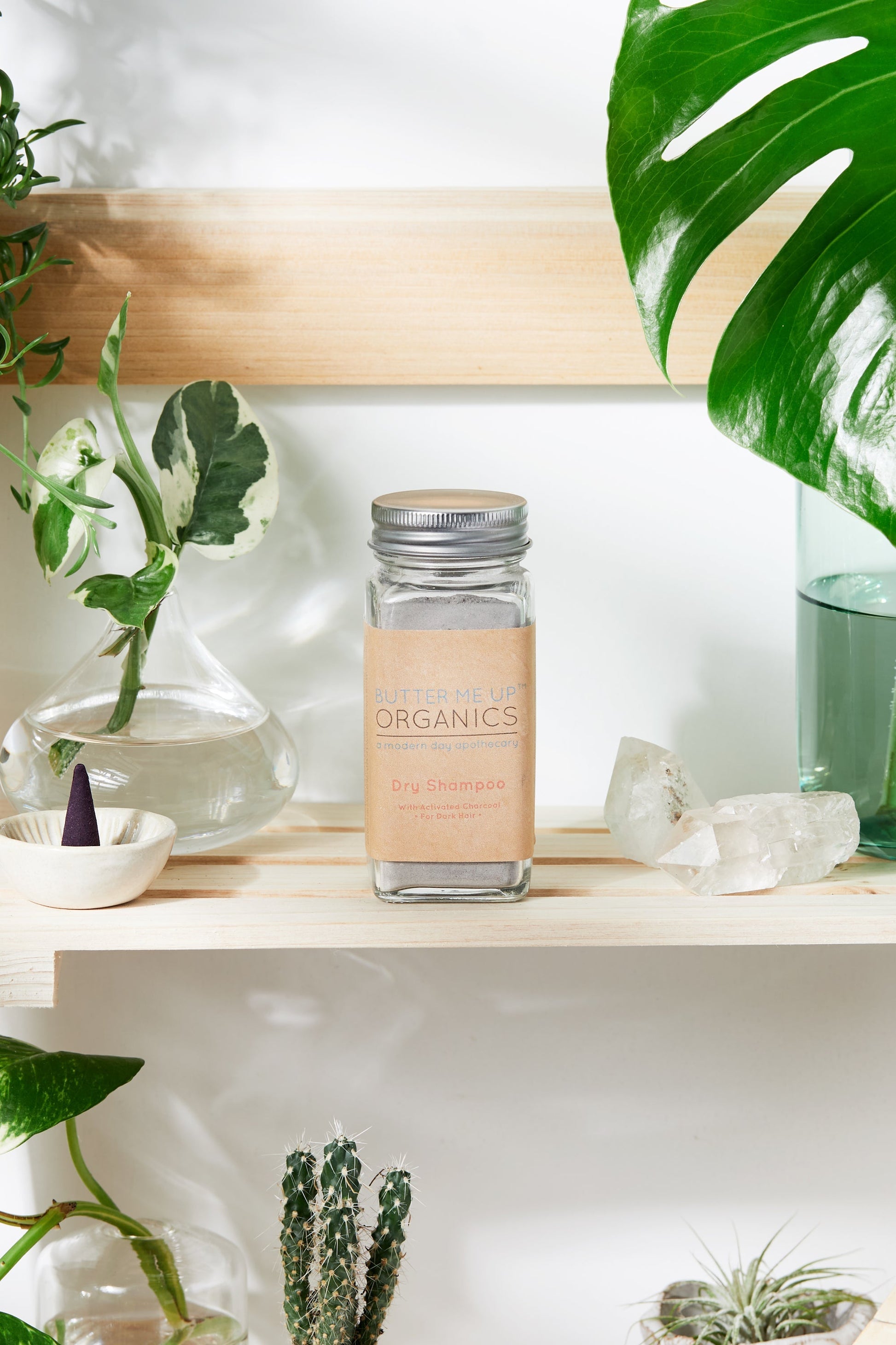 Natural Organic Dry Shampoo No Butane White Smokey