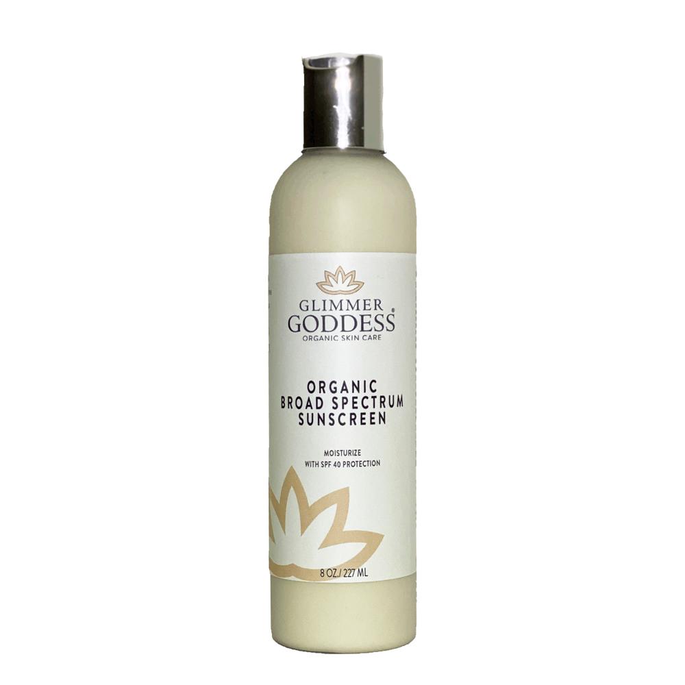 Organic Sunscreen - Broad Spectrum SPF 40+ Protection White Thalassa