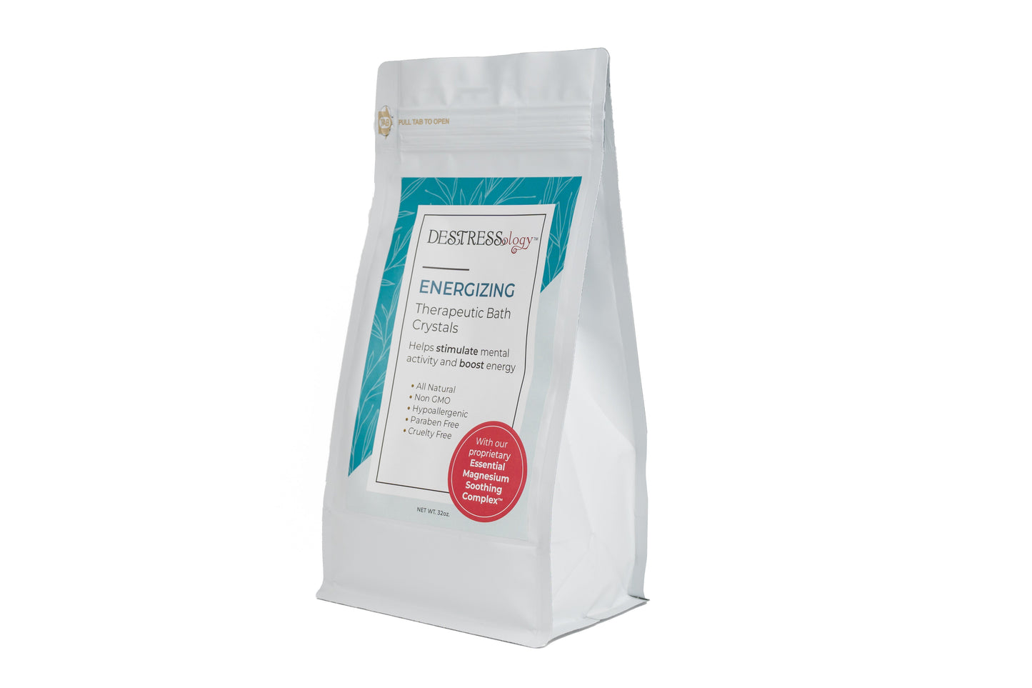 DESTRESSology Energizing Bath Crystals Lavender Alcestis