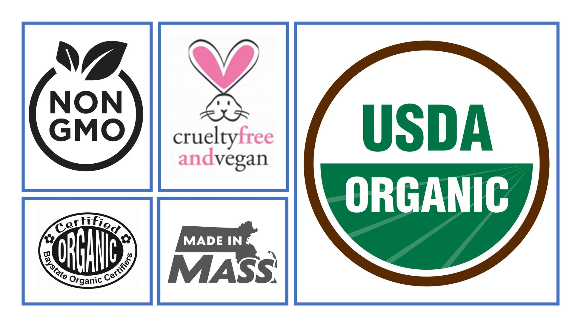 Spirulina Hemp Face Mask - Certified Organic, Vegan & Cruelty-free-Bask & Buy