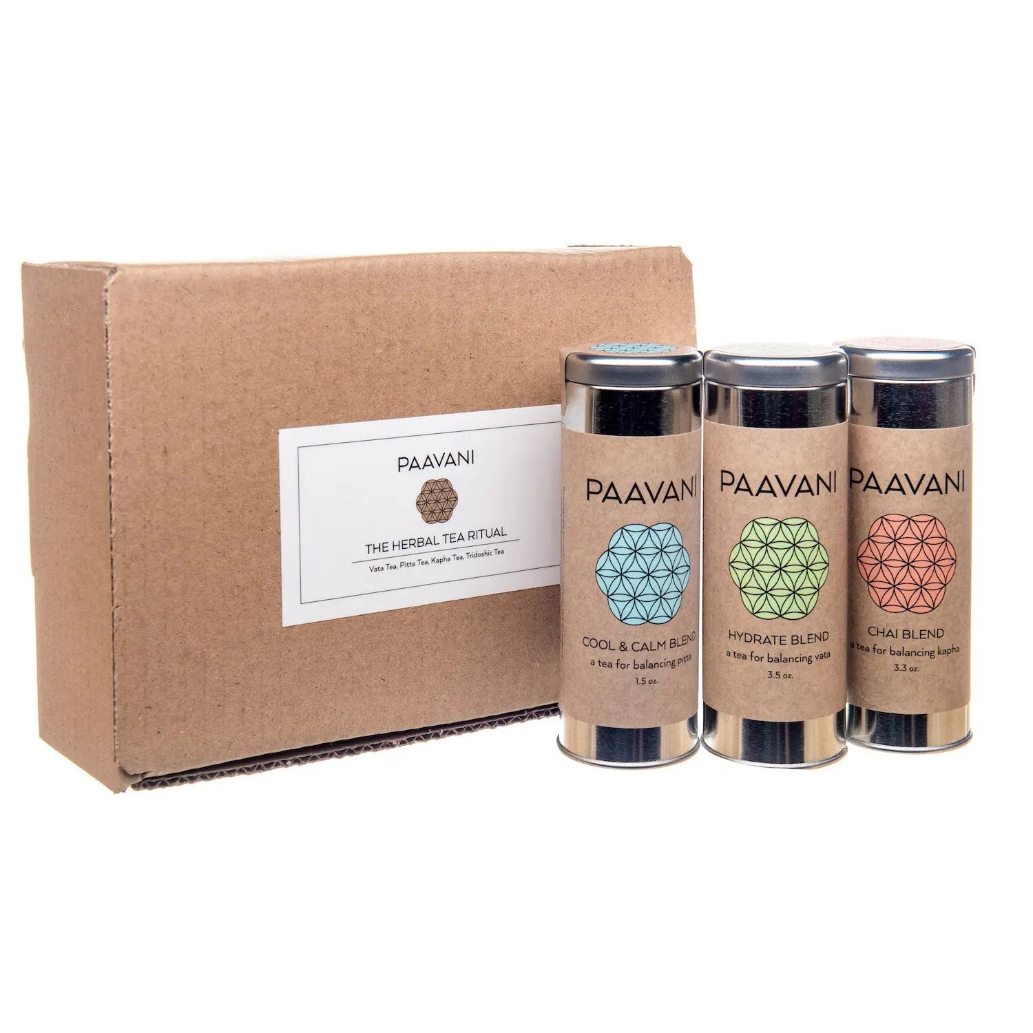 Herbal Tea Ritual | Organic Loose-Leaf Ayurvedic Tea Collection-Bask & Buy