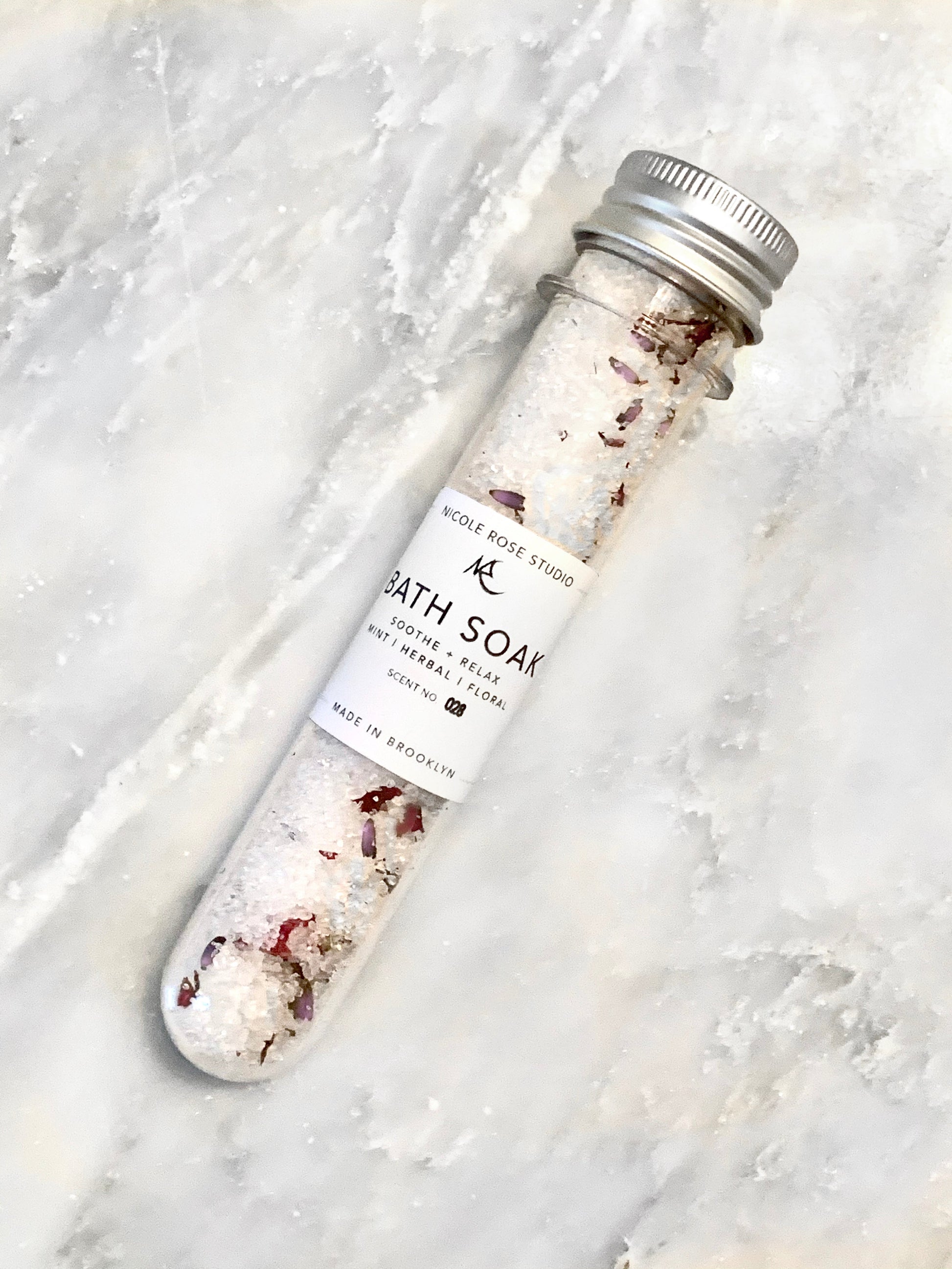 Soothe + Relax Bath Soak Shooter Indigo Poseidon
