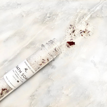 Soothe + Relax Bath Soak Shooter Indigo Poseidon