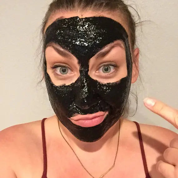 VEGAN activated charcoal peel off mask-Bask & Buy