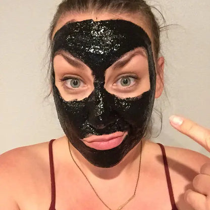VEGAN activated charcoal peel off mask-Bask & Buy