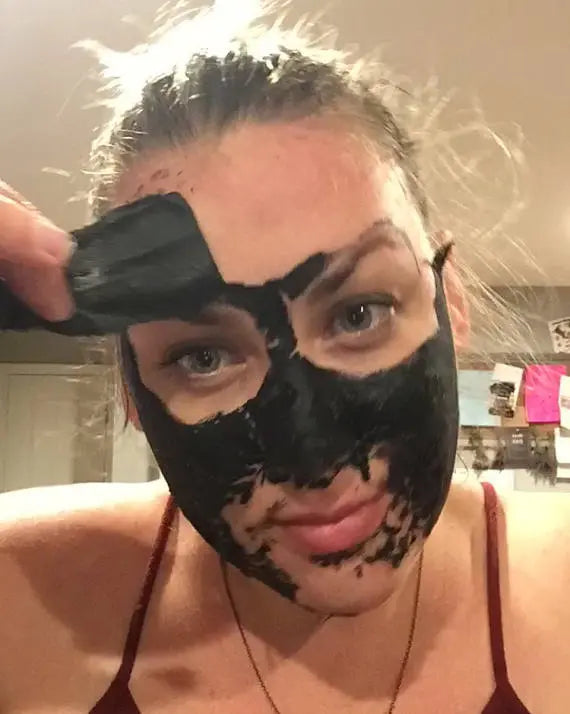 VEGAN activated charcoal peel off mask-Bask & Buy