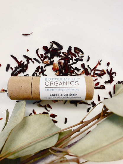 Organic Natural Cheek And Lip Stain / Lip Color / Organic Tinted Lip White Smokey