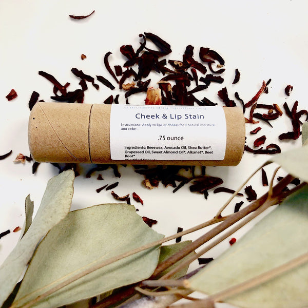 Organic Natural Cheek And Lip Stain / Lip Color / Organic Tinted Lip White Smokey